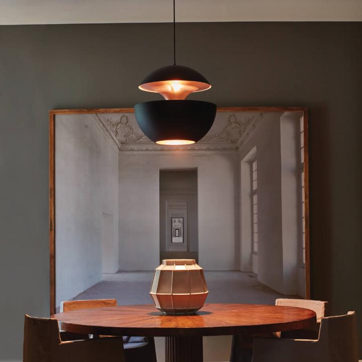 Produktbild DCW éditions Here Comes The Sun Pendelleuchte Ø450 Schwarz/Kupfer (E27)