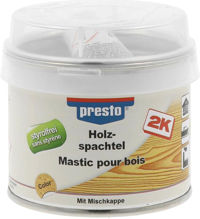 Produktbild Magni presto 443503 Holzspachtel styrolfrei mittelbraun 250 g (250 g)