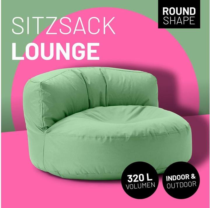 Produktbild Lumaland Sitzsack-Sofa, 320 l Polyester (PES)/Textil, Hellgrün