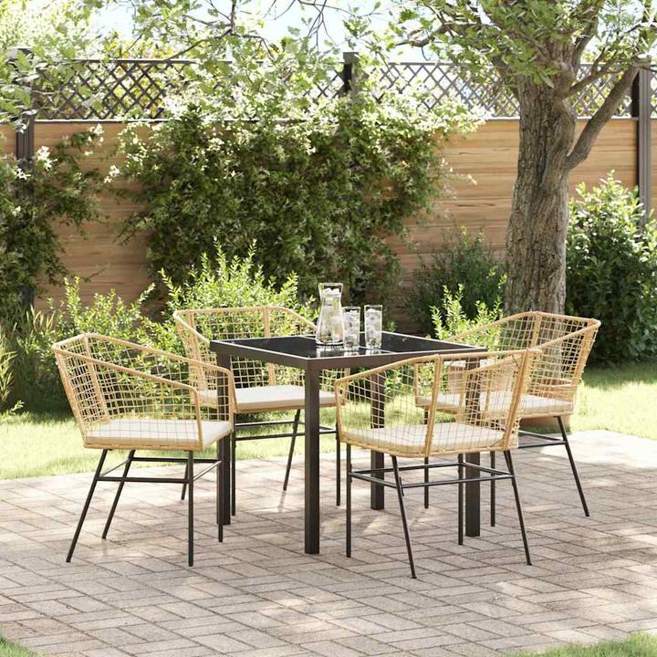 Produktbild vidaXL Garten Essgruppe (80 x 80 x 73 cm)