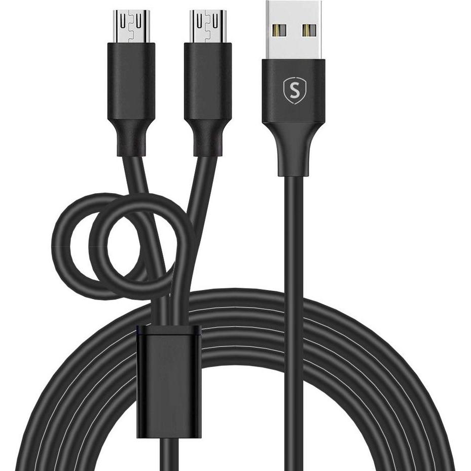 NoName Charge & Play cable PS4 - charge two controllers simultaneously (PS4), Accessori per controller gaming