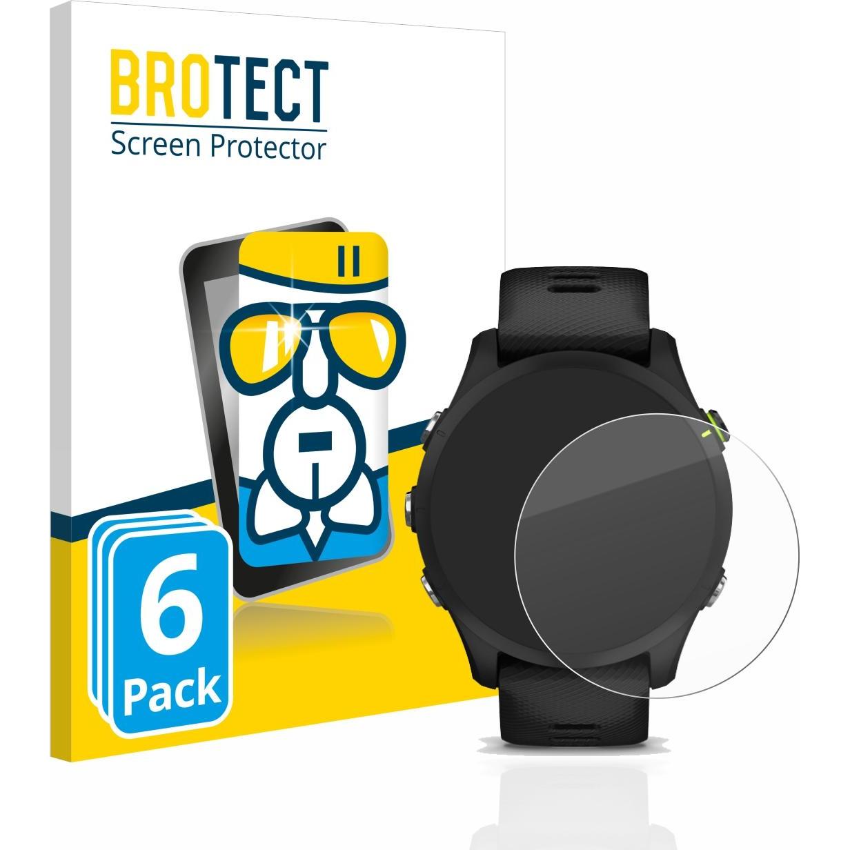 BROTECT AirGlass Panzerglasfolie, Smartwatch Schutzfolie, Transparent