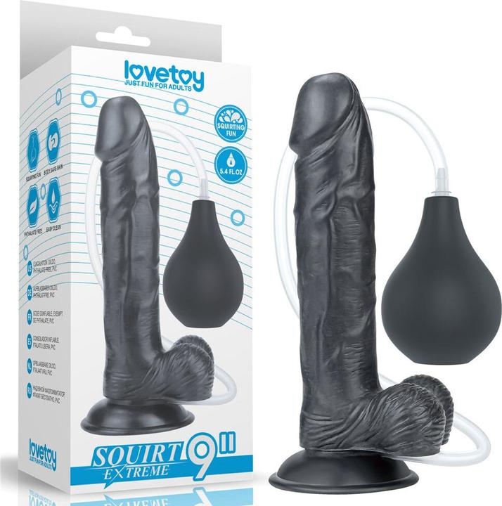 Immagine prodotto Lovetoy Dildo Squirting 9 Nero