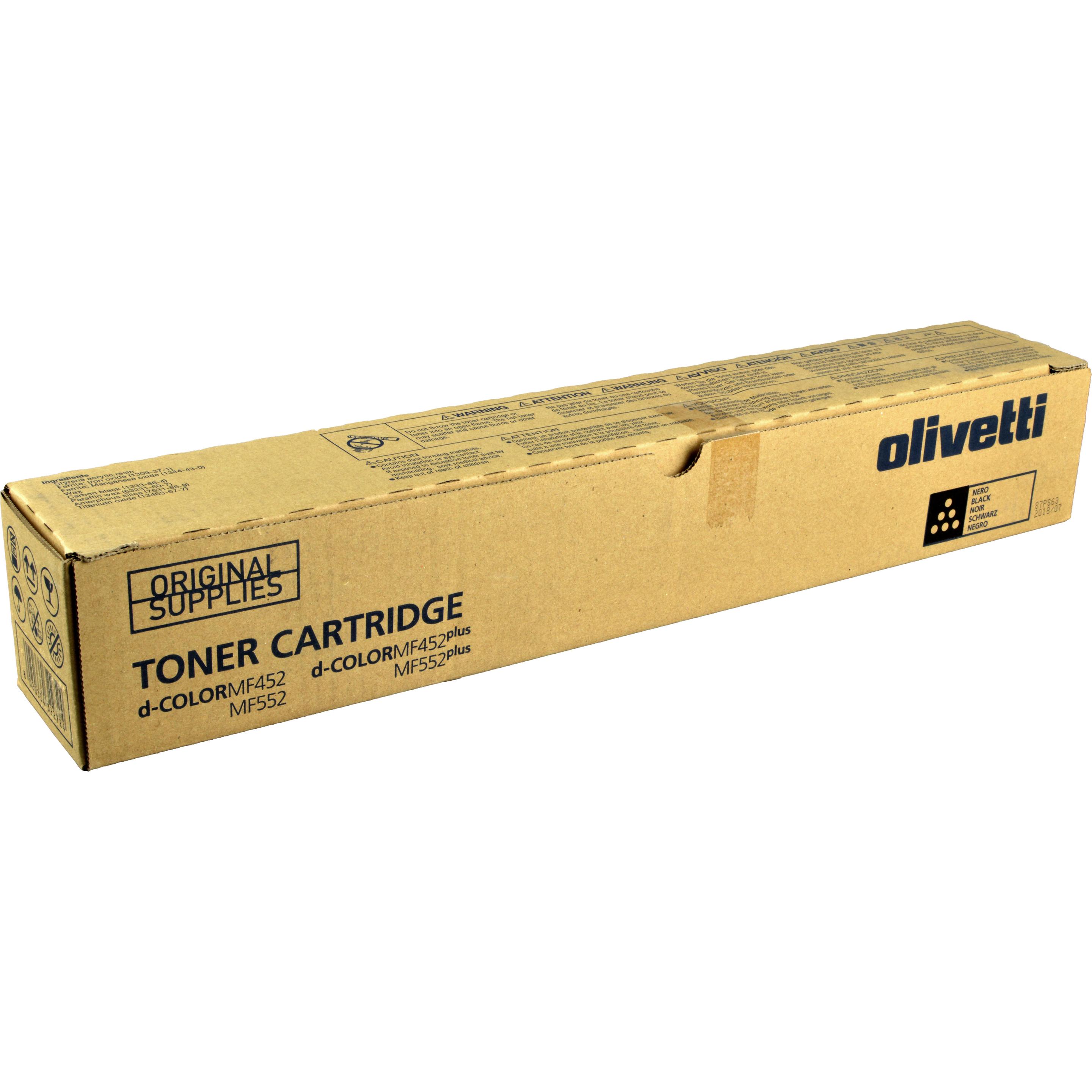 Thumbnail - Olivetti, Toner, Schwarz - Original - Tonerpatrone (BK)