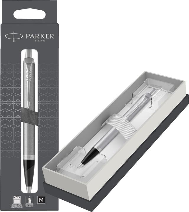 Produktbild Parker Kugelschreiber IM Brushed Metal C.C. M (Edelstahl, 1x)