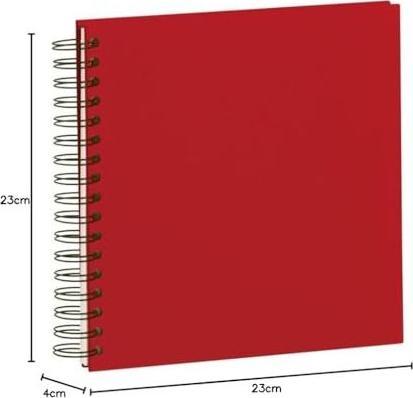 Image du produit Rössler Album photo S.O.H.O. Rouge, 230 x 230 mm Rouge (23 x 23 cm)