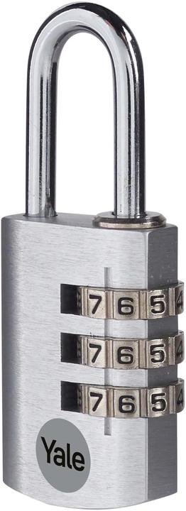 Actual product image Yale YE3CB/28/126/1/S padlock 28 mm silver combination lock