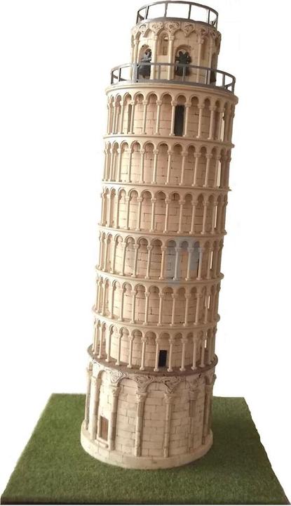 Produktbild Block Cuit. 3D Keramik-Modelbausatz -Turm von Pisa (20 x 34 x 20 cm)
