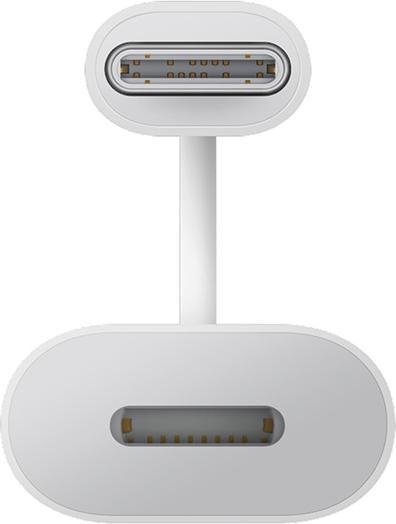 Produktbild Energea Bazic GoCharge Adapter USB-C - Lightning biały/white 27W Apple CarPlay support