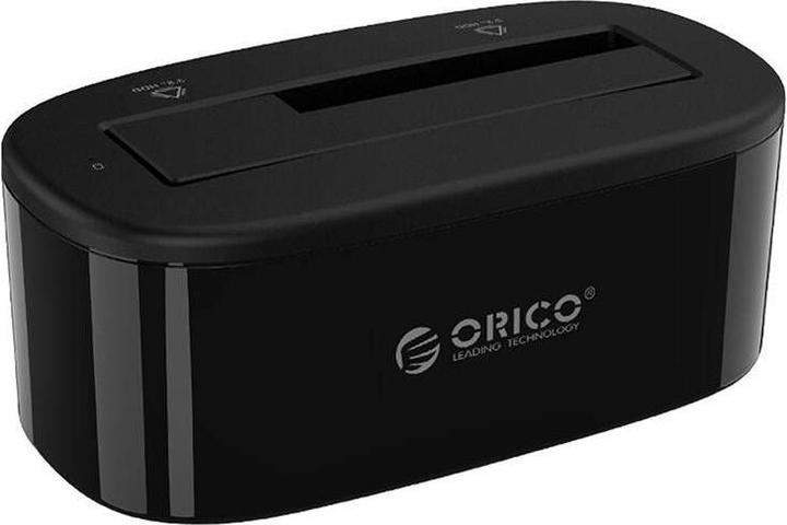 Orico Station d'accueil pour disque dur 2.5 / 3.5" / SSD, 5Gbps, USB-A vers USB-B (noir)