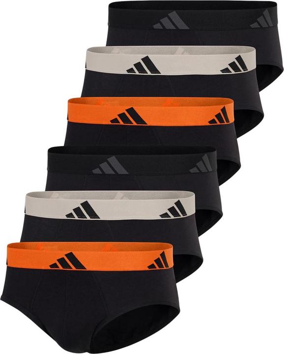Produktbild Adidas 6er Pack Active Flex Cotton Slip / Unterhose (M, 6er Pack)