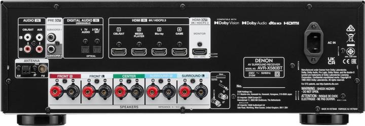 Produktbild Denon AVR-X580BT