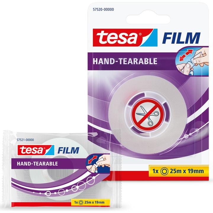 Immagine prodotto tesa il nastro adesivo tesafilm può essere strappato a mano (19 mm)