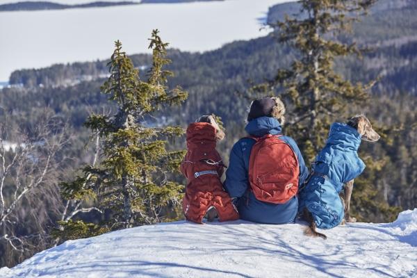 Actual product image Hurtta Extreme Warmer V3 Eco Blue, 30 cm (30, Dog coat)