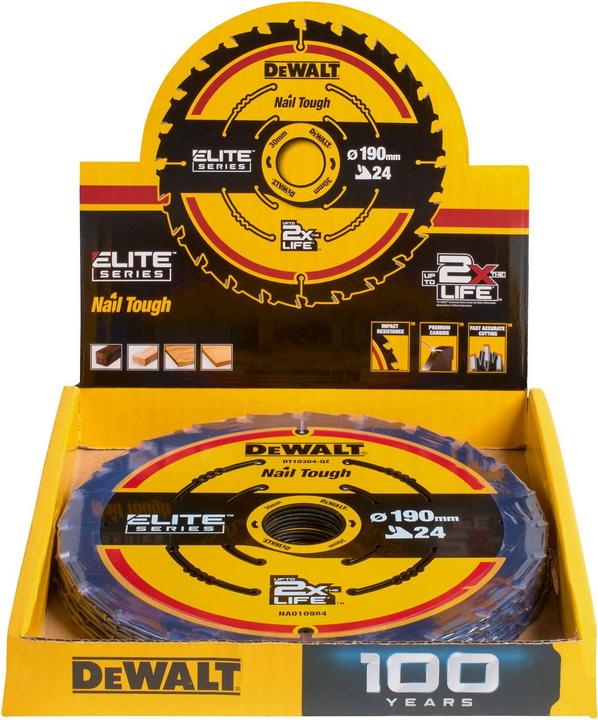 Actual product image DeWalt Circular saw.190x30mmx24Z Elite
