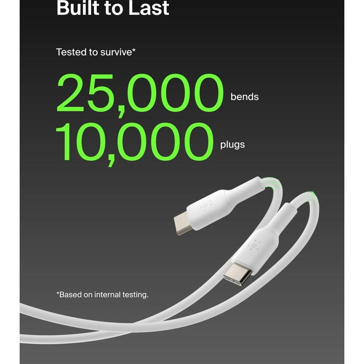 Productafbeelding Belkin USB C — USB C (1 m, USB 2.0, 60 W)