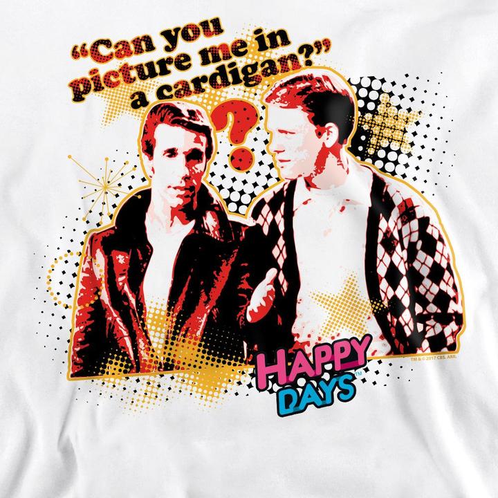 Immagine prodotto Happy Days No Cardigans Felpa Adulto Unisex (S)