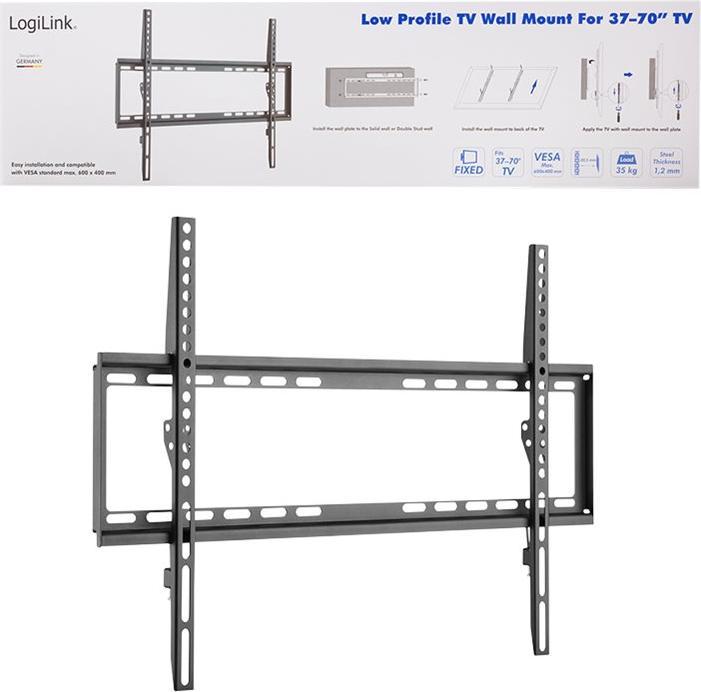 Produktbild LogiLink TV Wandhalterung (Wand, 70", 35 kg)