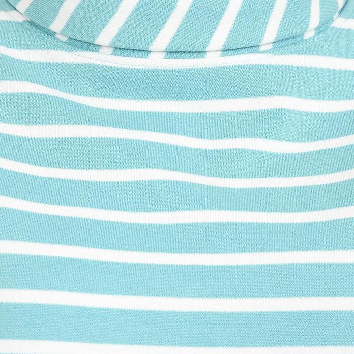 Actual product image Lazy Jacks Womens/Ladies Striped Roll Neck Sweatshirt (40)