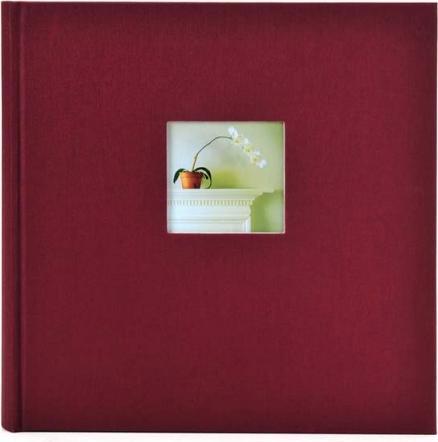 Produktbild Goldbuch Fotoalbum gebunden 30x31cm bordeaux Leineneinband