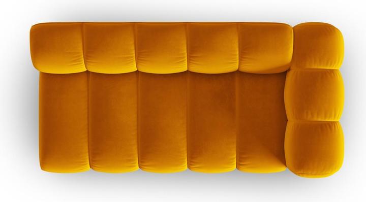 Actual product image Micadoni Velvet Right Modular Sofa, "Lupine", 3 Seats, 175x95x70Made in Europe (Modular sofa, 3-seater)