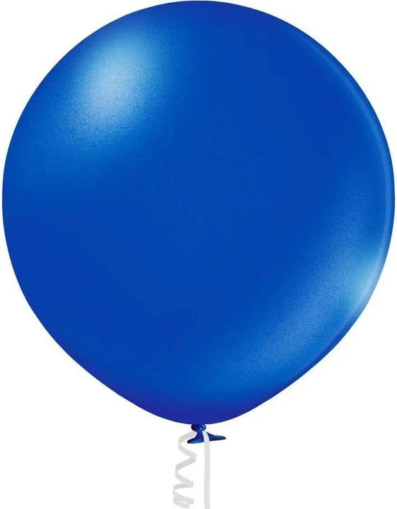 Actual product image Belbal Balloon XXL metallic royal blue