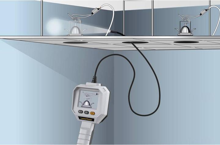 Actual product image Laserliner 082.259E Inspection camera Probe Ø: 5.5 mm Probe length: 1 m