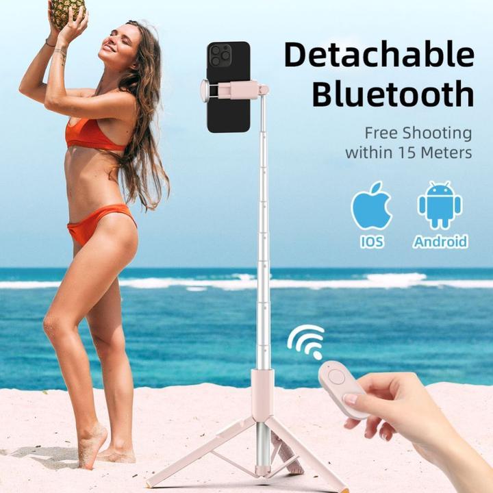 Image du produit 4Kom Selfie-Stick Tech-Protect L09S mit Stativ - Rosa