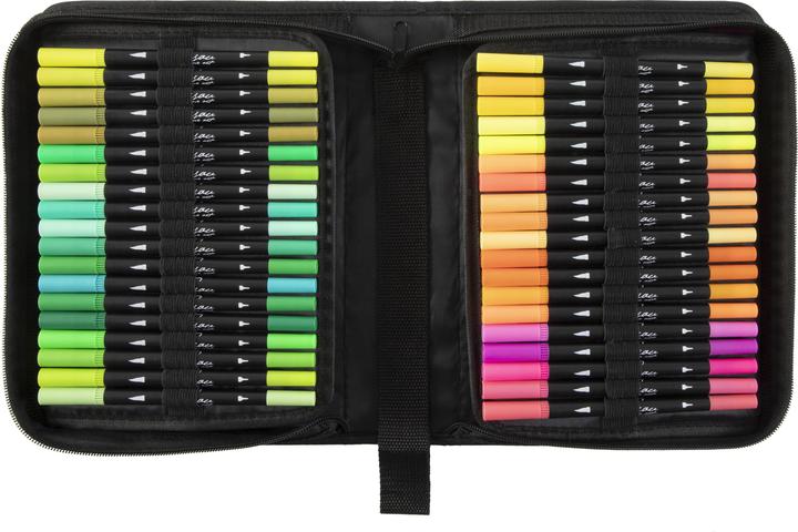 Produktbild Nassau Double markers 120 pcs in Nylon Wallet - (K-AR0132/GEA) (120x)