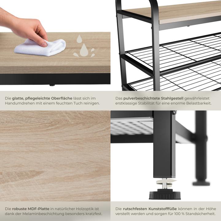 Immagine prodotto tectake Reale (36 x 91 x 55 cm)