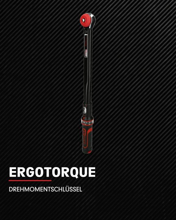 Produktbild KS Tools 1/2 ERGOTORQUE 80-42Nm Ratschen-Drehmomentschlüssel (1/2", 80 - 420 Nm)