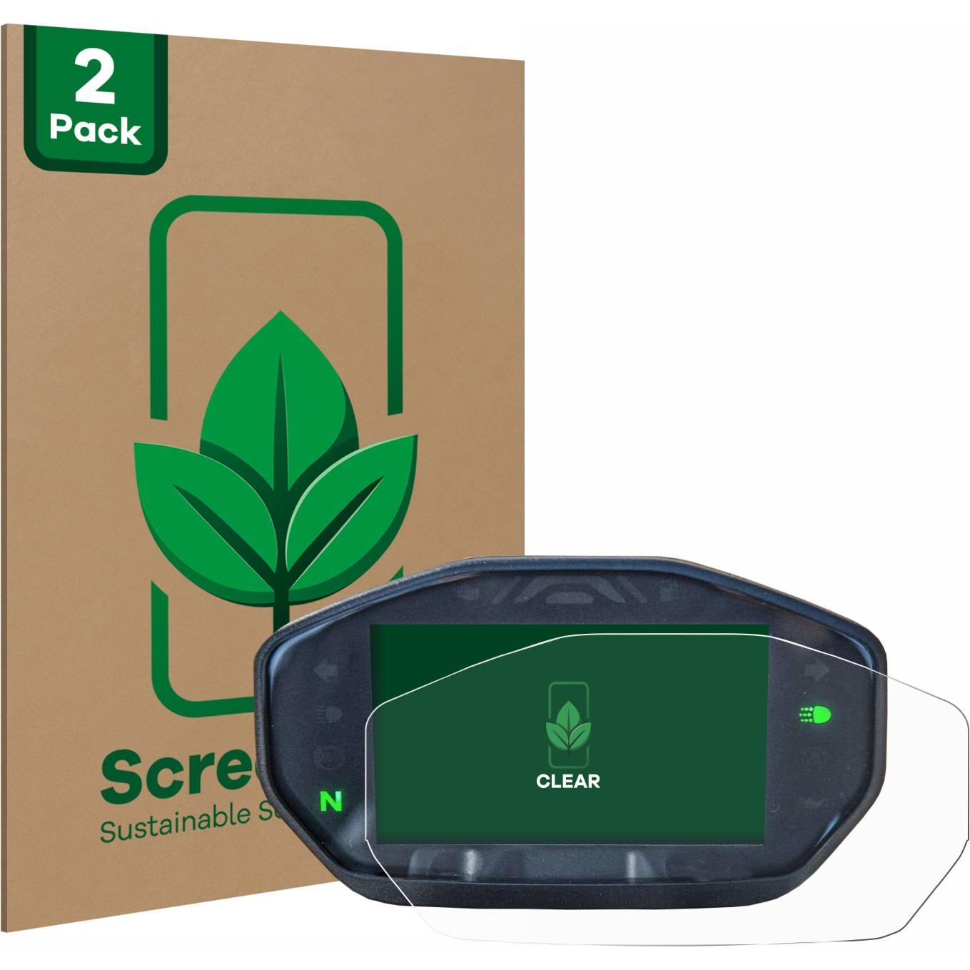 ScreenLeaf, Fahrzeug Navigation Zubehör, Schutzfolie nachhaltiger Displayschutz Displayschutzfolie Folie Klar Transparen...