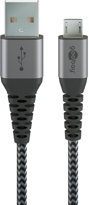 Actual product image Goobay USB A – Micro USB B (0.50 m, USB 2.0)