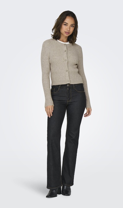 Image du produit Only Coupe normale Col rond Veste en tricot (M)