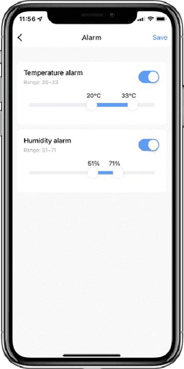 Actual product image Woox R7246 Smart IR Remote with Temperature & Humidity Sensor