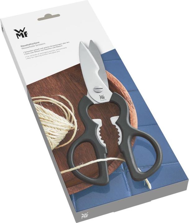 Produktbild WMF Küchenschere Haushaltsschere Allzweckschere 21cm Sägeschliff Softgriff (21 cm)