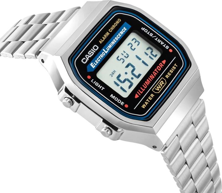 Image du produit Casio Retro Vintage - A168WA-1W (Montre numérique, 34 mm)