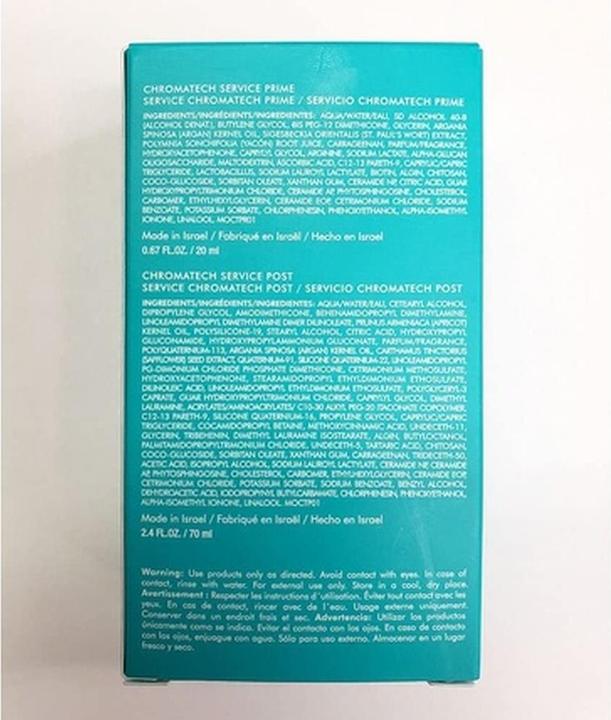 Immagine prodotto Moroccanoil Kit di campioni Chromatech Service Professional a due pezzi