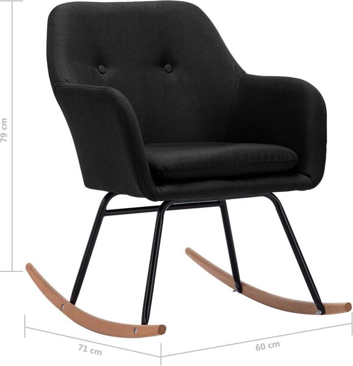 Image du produit vidaXL Schaukelstuhl