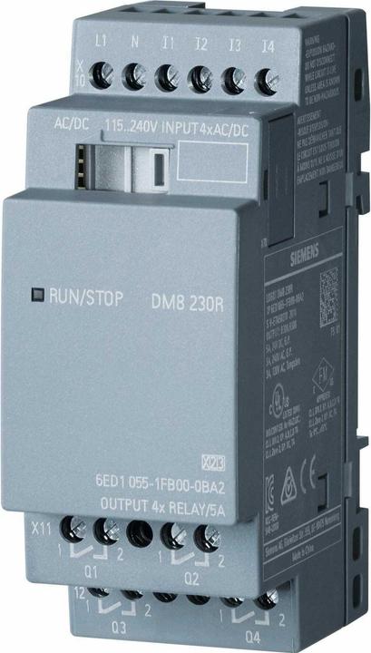Productafbeelding Siemens Uitbreidingsmodule LOGO!8 DM8 230R 4DI/4DO