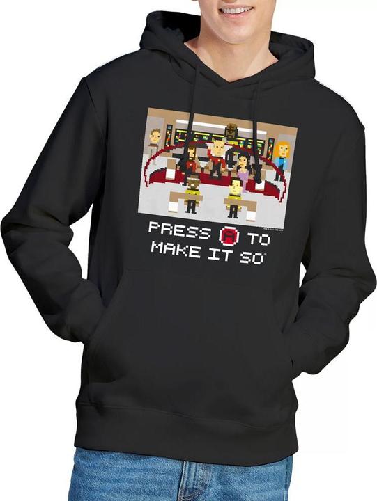Image du produit - Sweat à capuche MAKE IT SO - Homme (S)