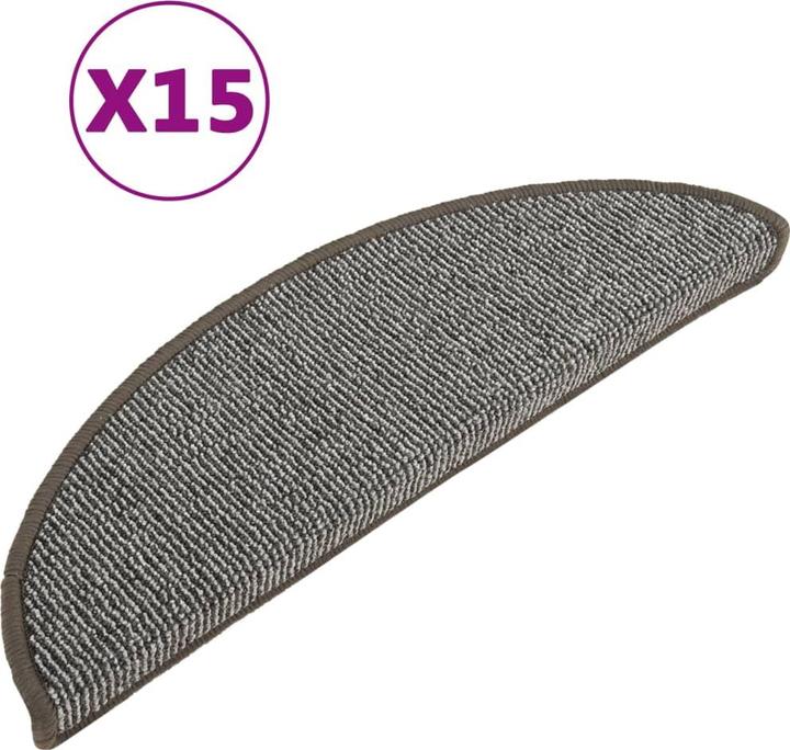 Actual product image vidaXL Treppenmatte (56 x 17 cm)