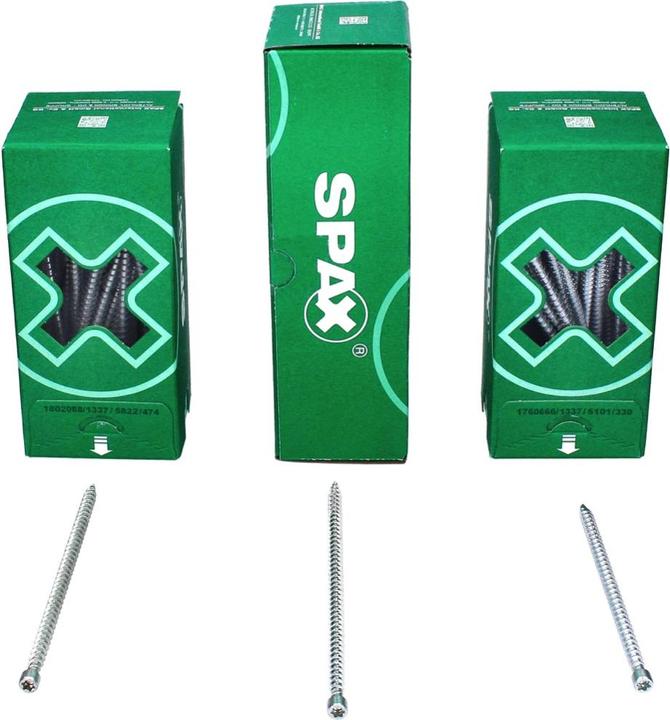 Produktbild Spax Zylinderkopf T-Star Plus T40 Vollgewinde Cut Wirox (50 Schrauben pro Stück)