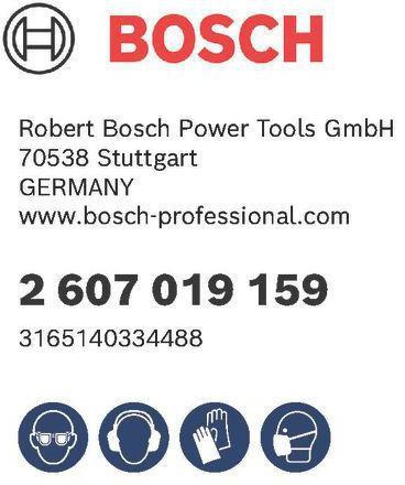 Produktbild Bosch Professional Zubehör 3-tlg. Meisselset, SDS plus, 0/20/40 mm (40 mm)