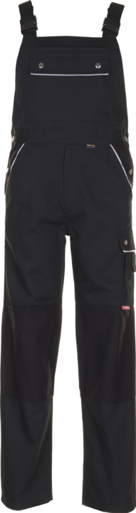 Actual product image Planam Canvas 320 workwear dungarees black size 28 (28)