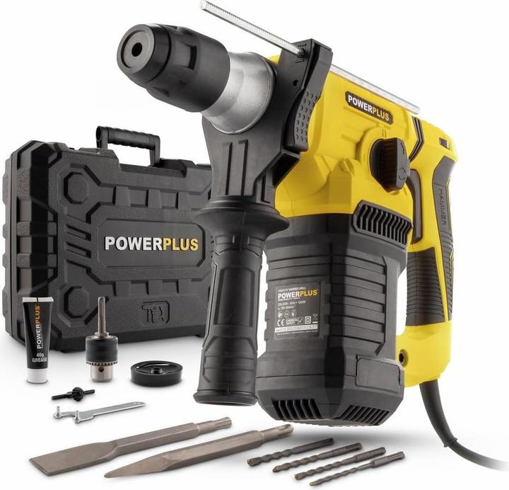 Produktbild Powerplus Bohrhammer 1500W - 7 Acc.