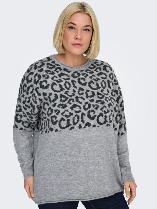 Produktbild Only Carjade Animal L/S O-Neck Knt Noos (S)