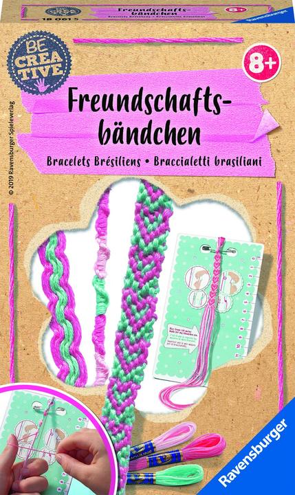 Produktbild Ravensburger Be Creative: Freundschaftsbändchen