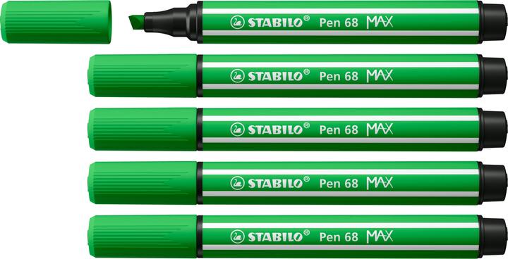 Energy Label STABILO Pen 68 MAX (Leaf green, 5 x)