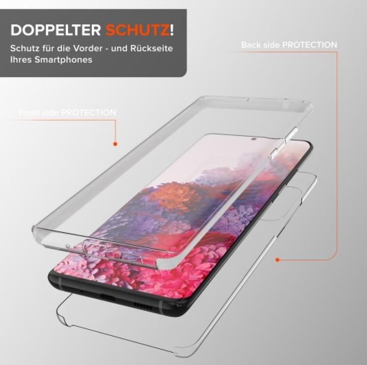 Produktbild Screenguard 360° Screen & Body Protector Samsung Galaxy S20 FE Hülle mit Folie (Samsung Galaxy S20 FE)